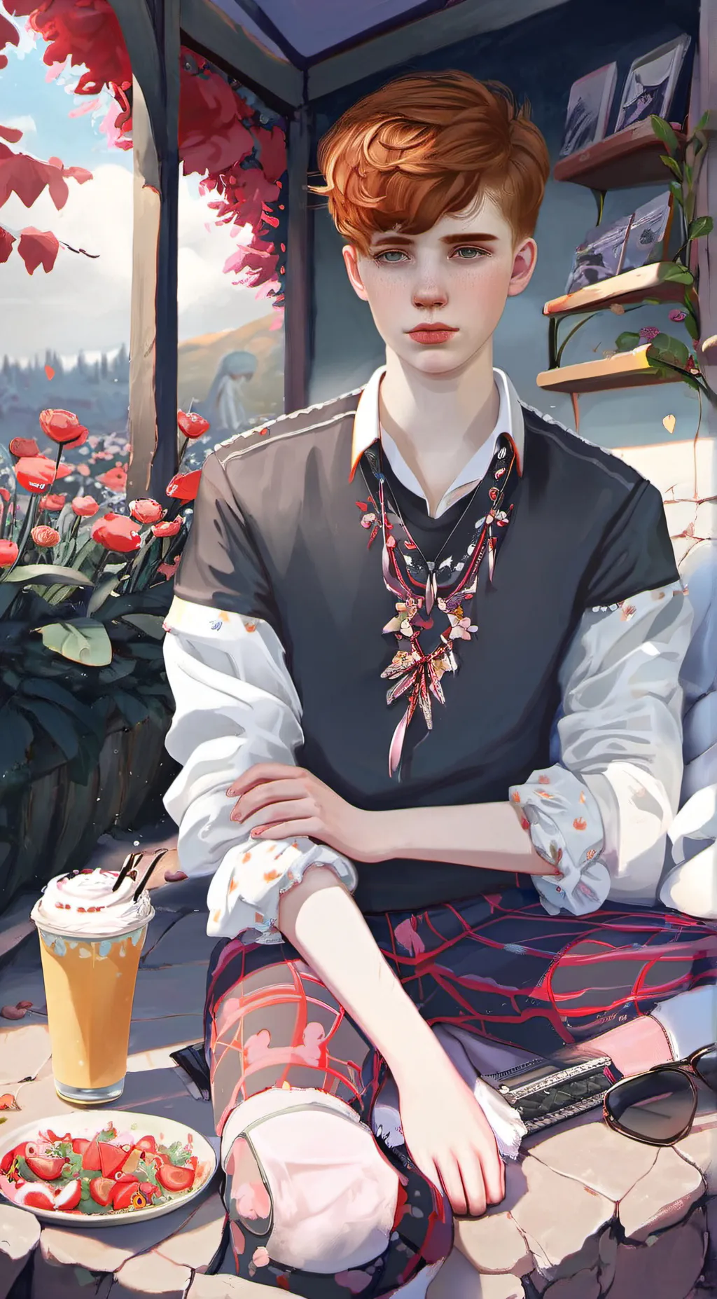 ai character: Oliver background