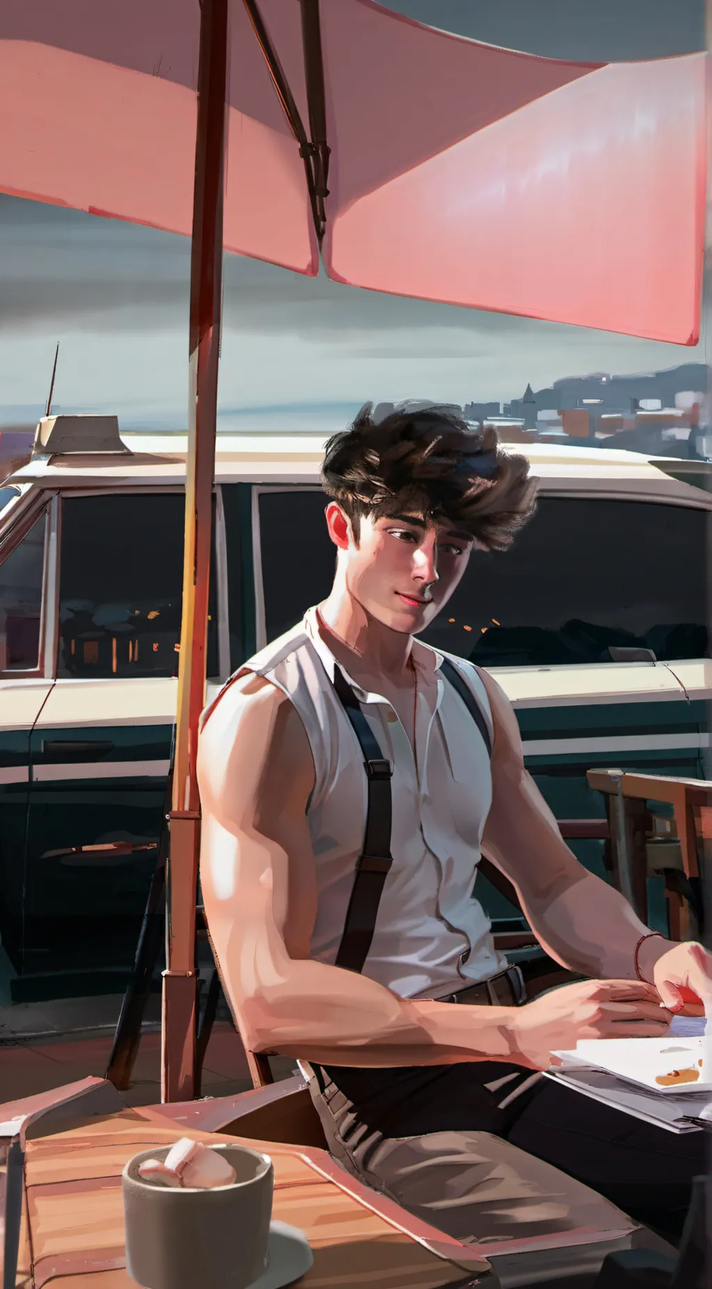 ai character: Blake Manning background