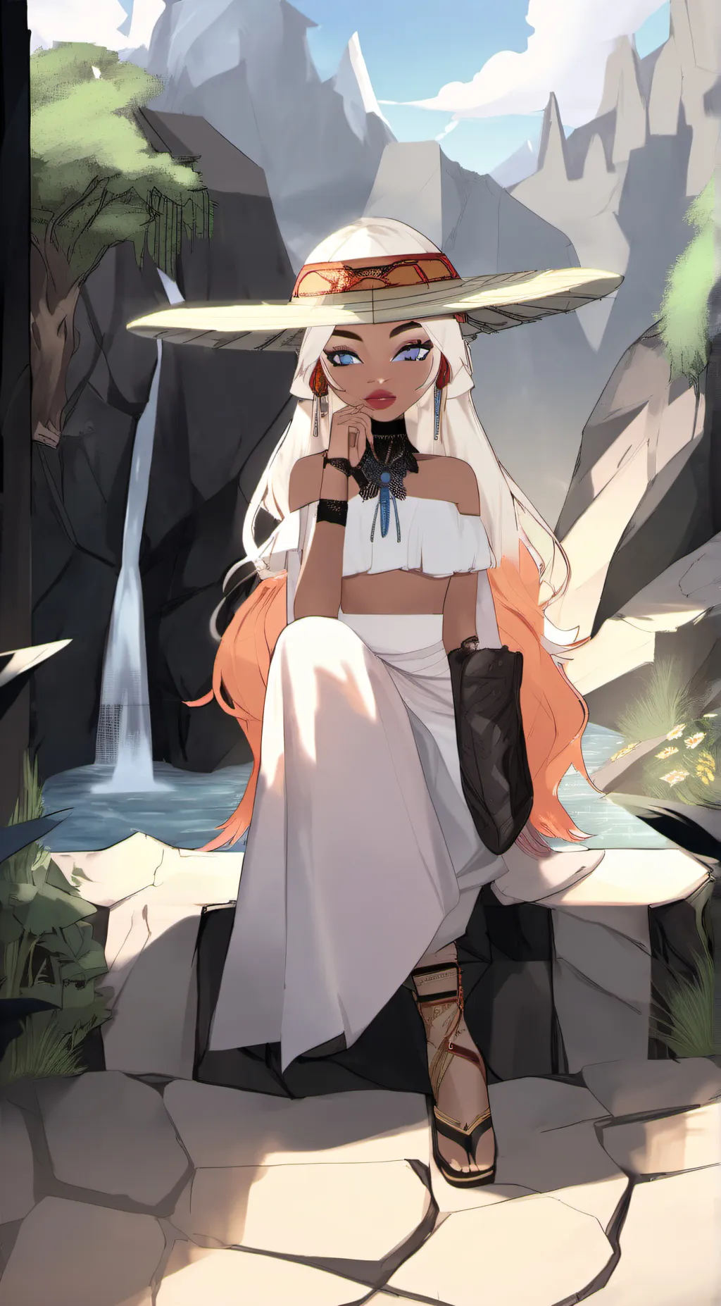 ai character: jasmin background