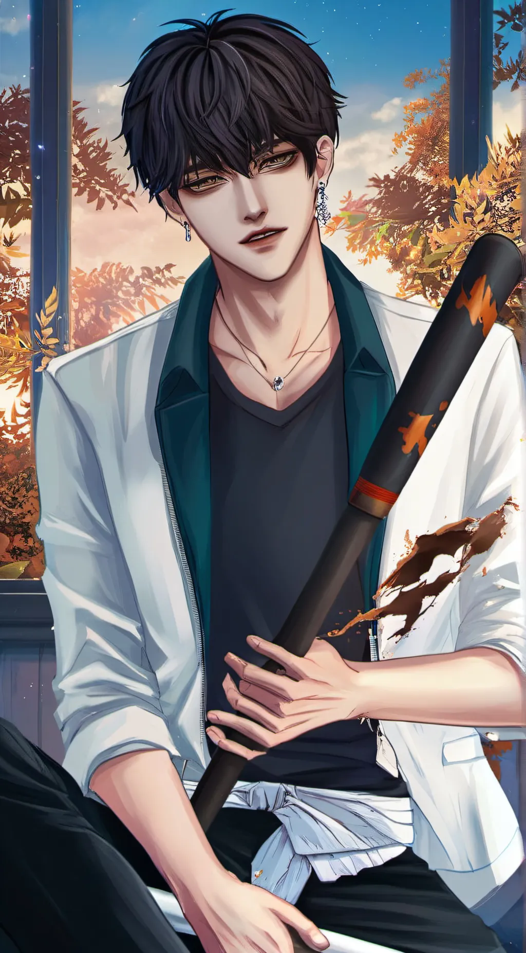 ai character: ~°Hoon°~ background