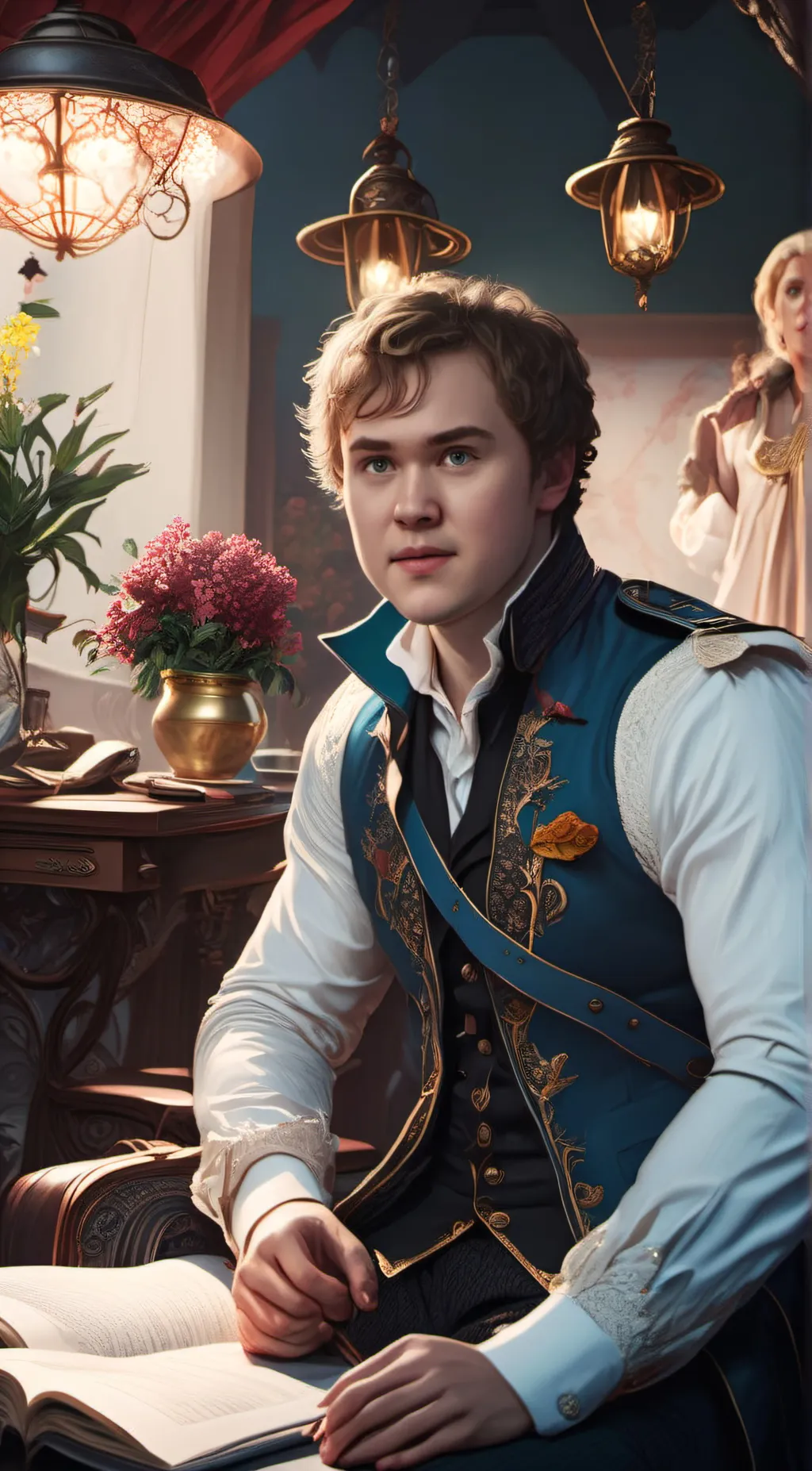 ai character: Danny Walter background