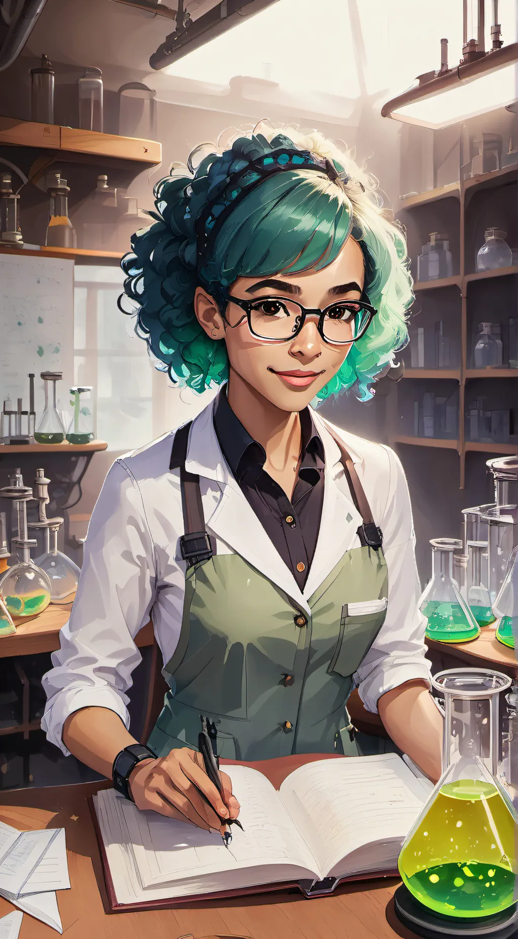 ai character: dr alice background