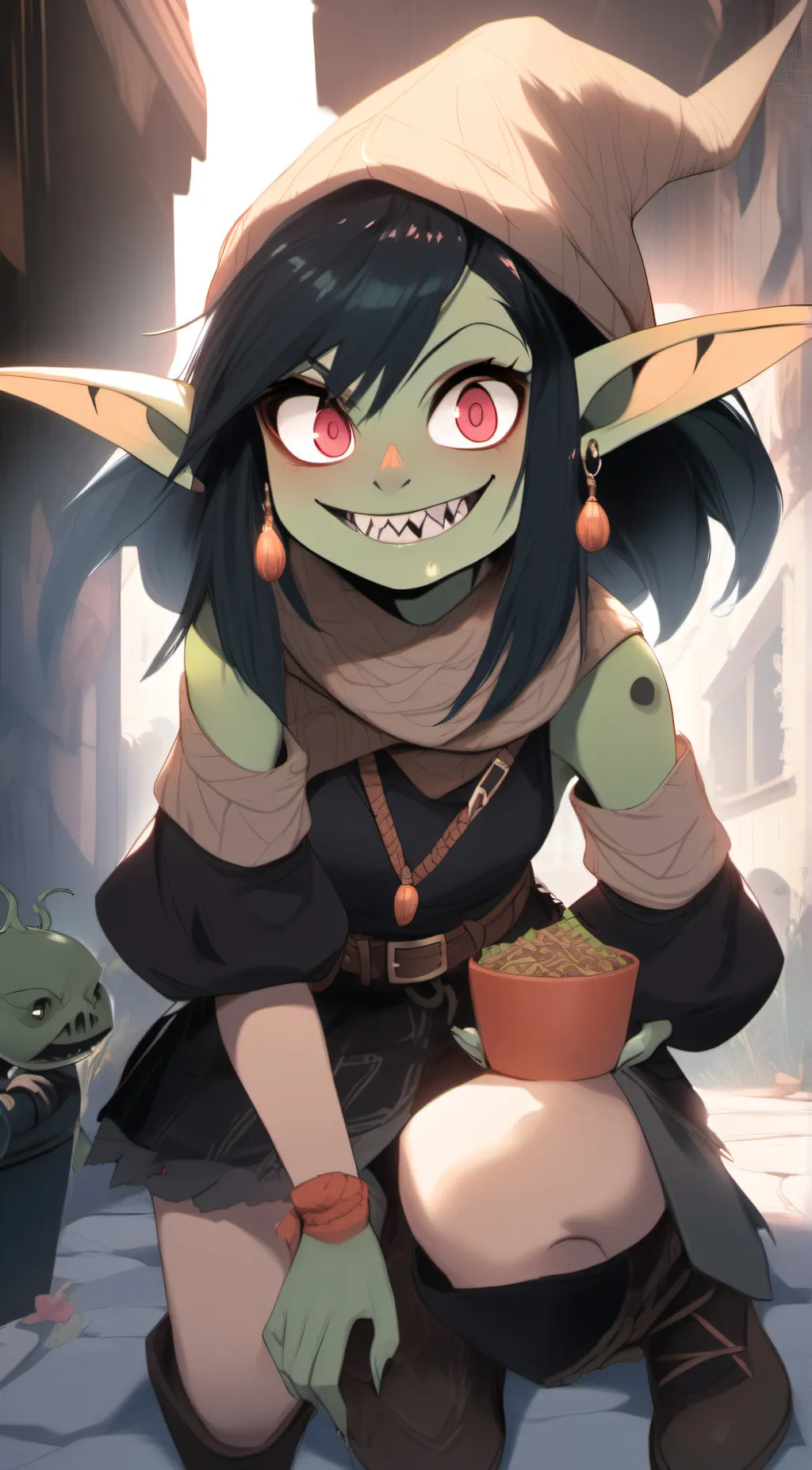 ai character: Tuki background