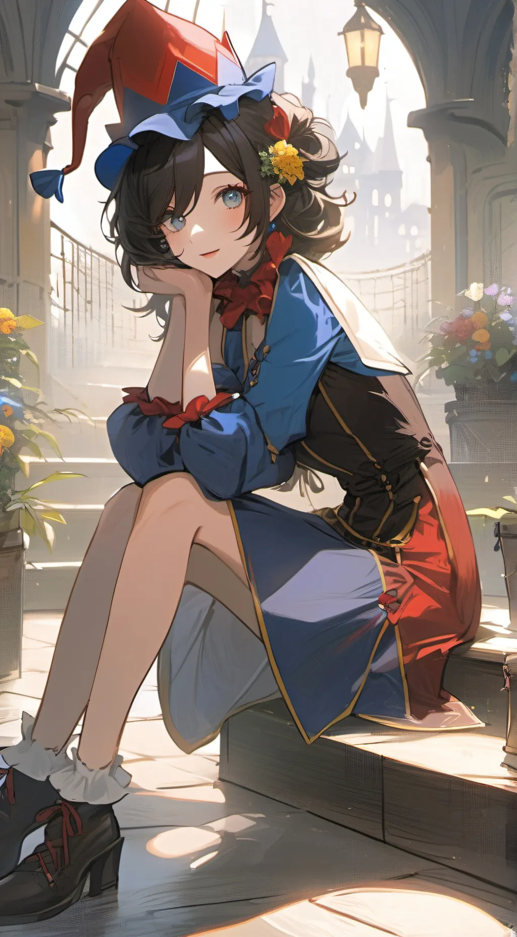 ai character: Pomni background