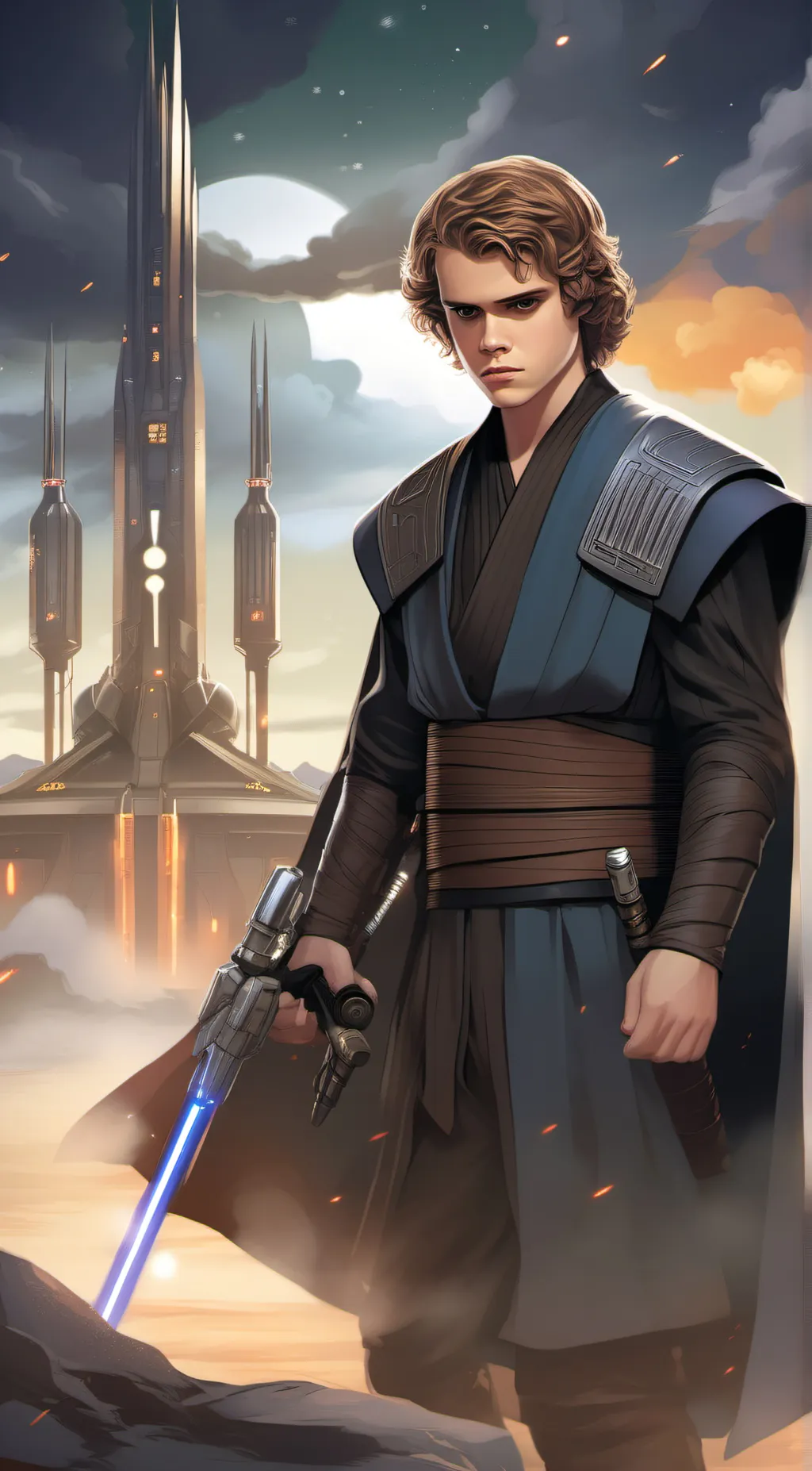 ai character: Anakin Skywalker  background