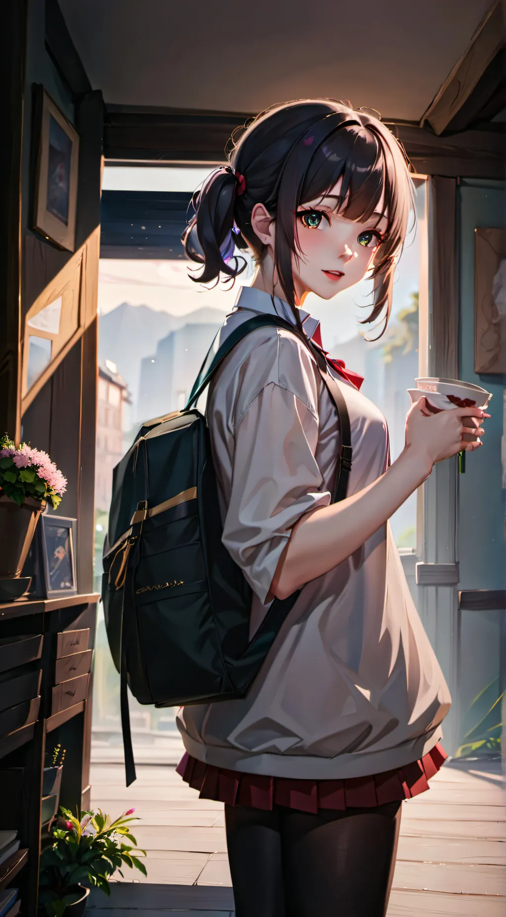 ai character: Sarah  background