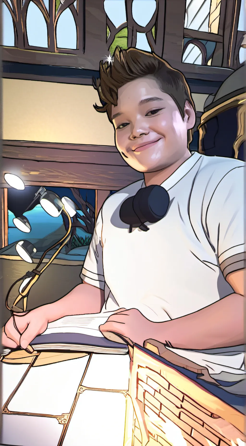 ai character: James background