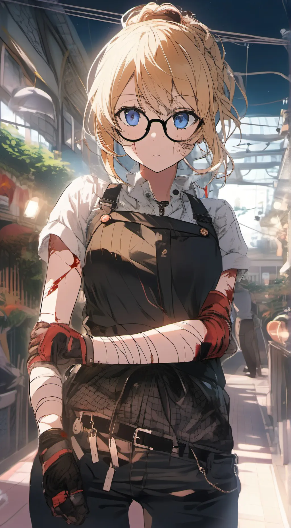 ai character: Lynvia background