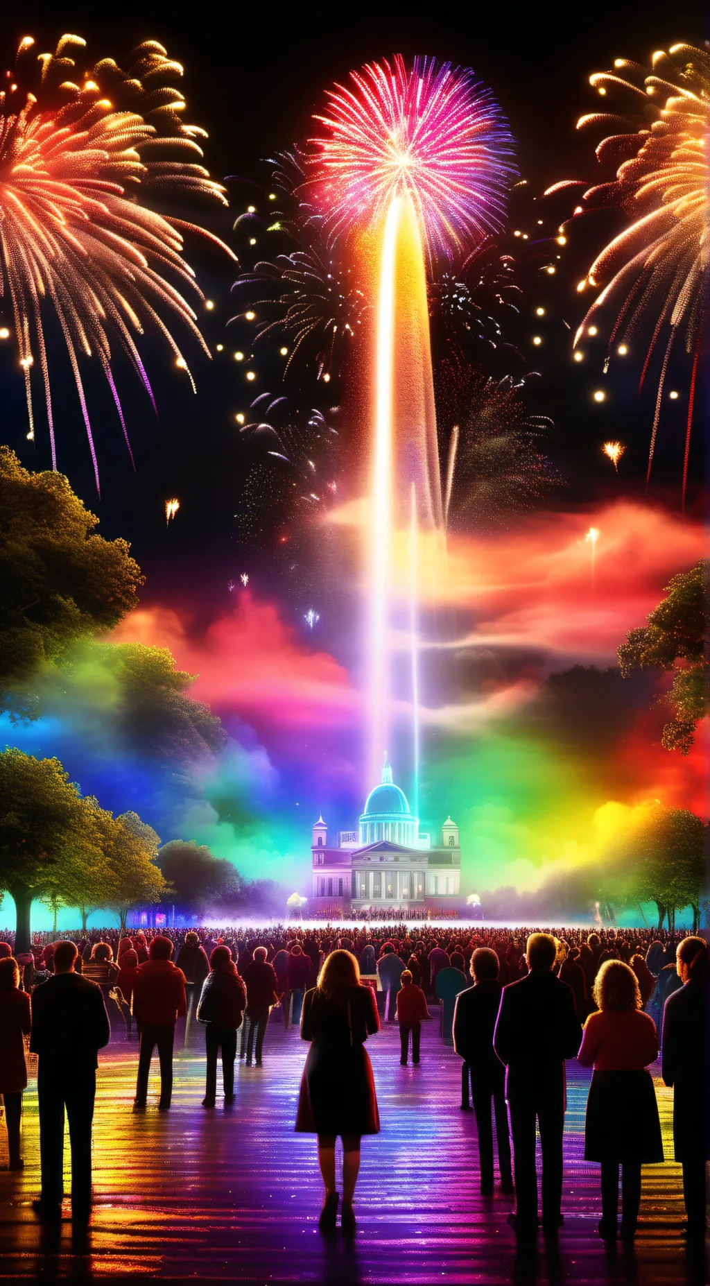 ai character: 2024 people background