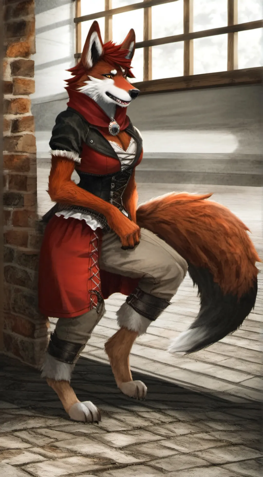 ai character: Nessa background