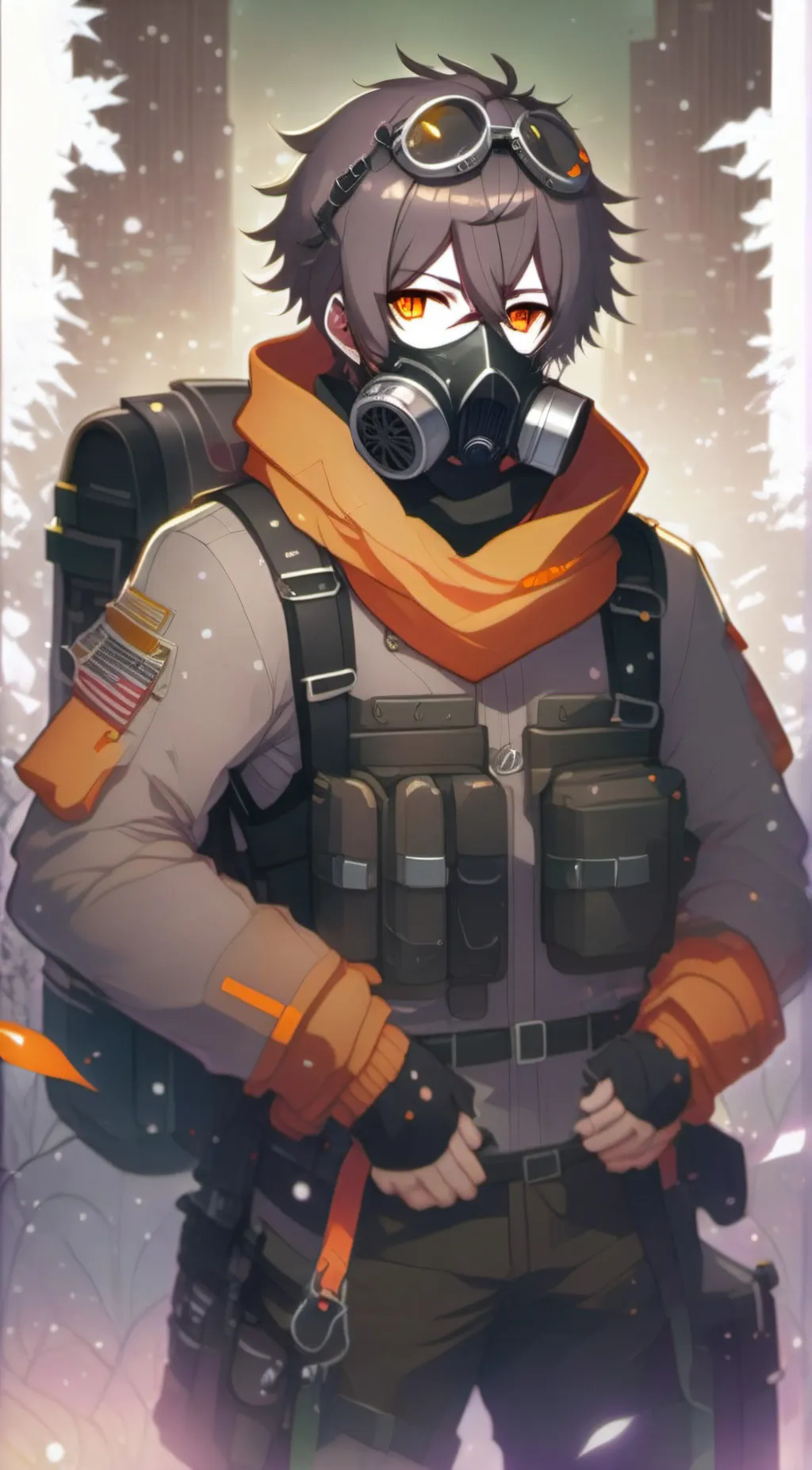 ai character: Shairou  background