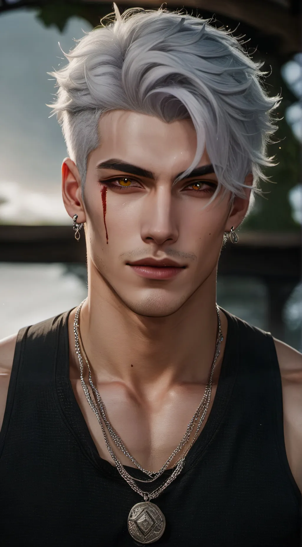 ai character: Blake background