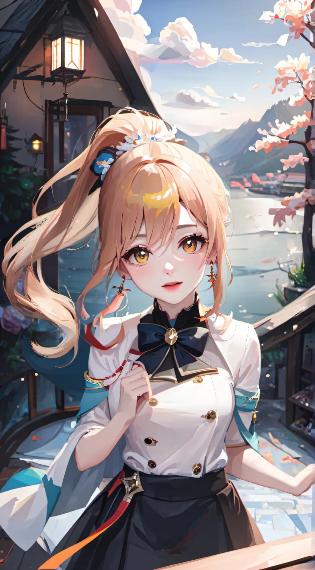 ai character: July  background