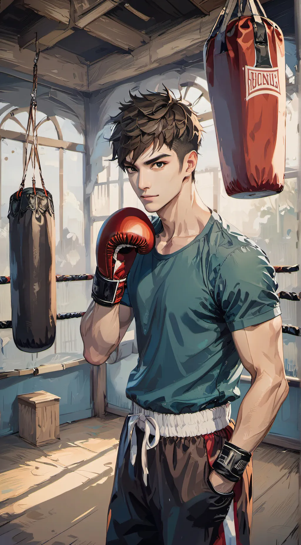 ai character: Blaze Ali background