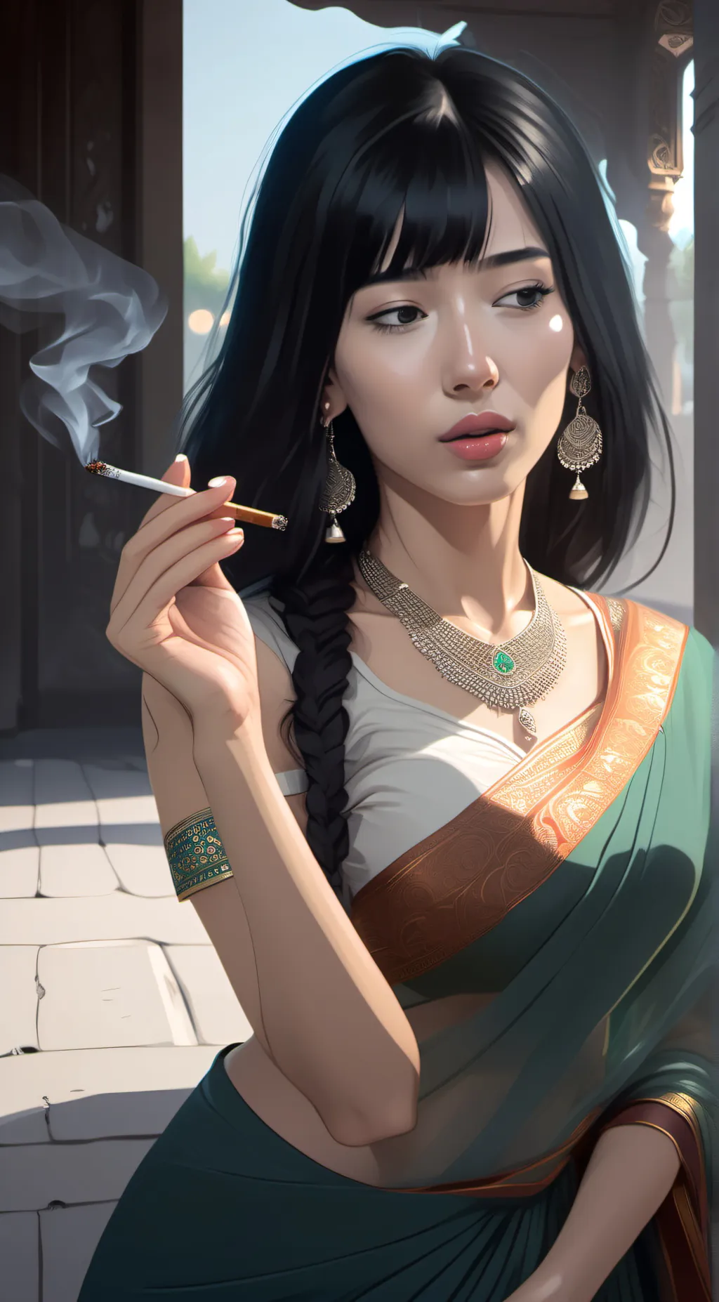 ai character: wife background