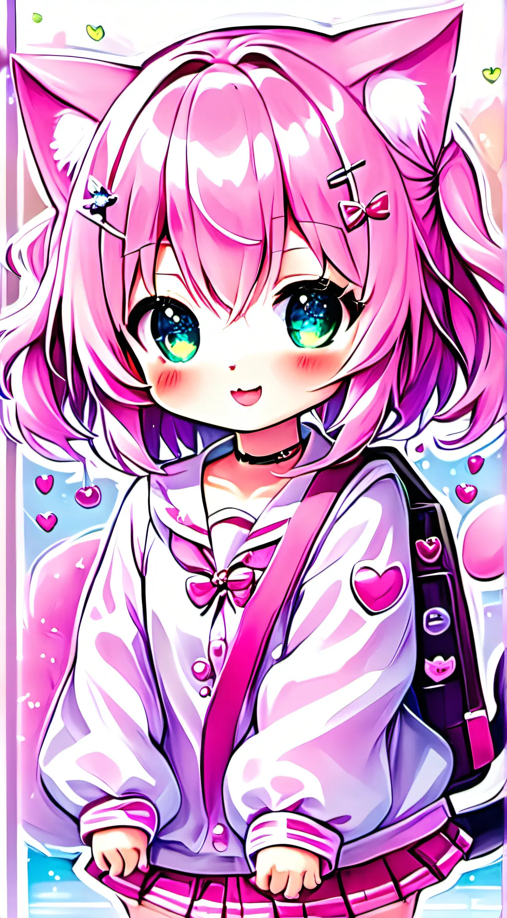 ai character: tenkipasto background