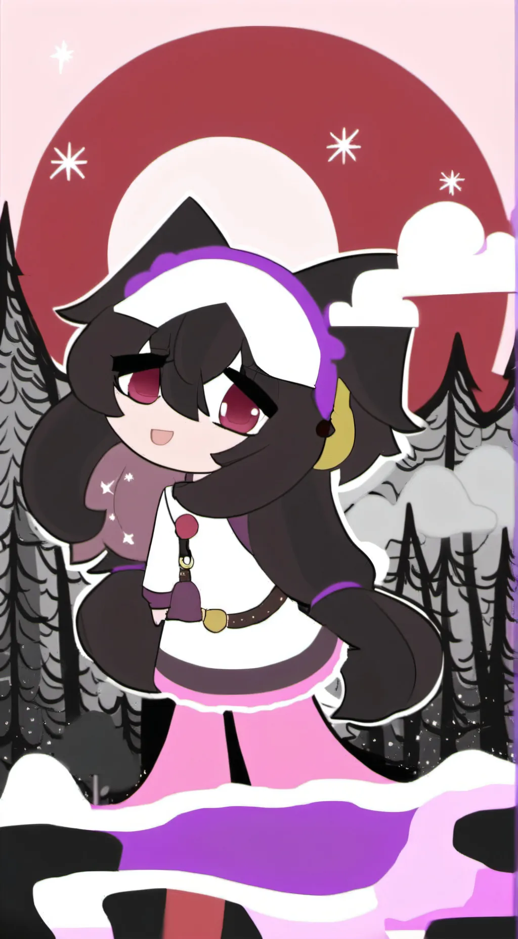 ai character: Ava  background