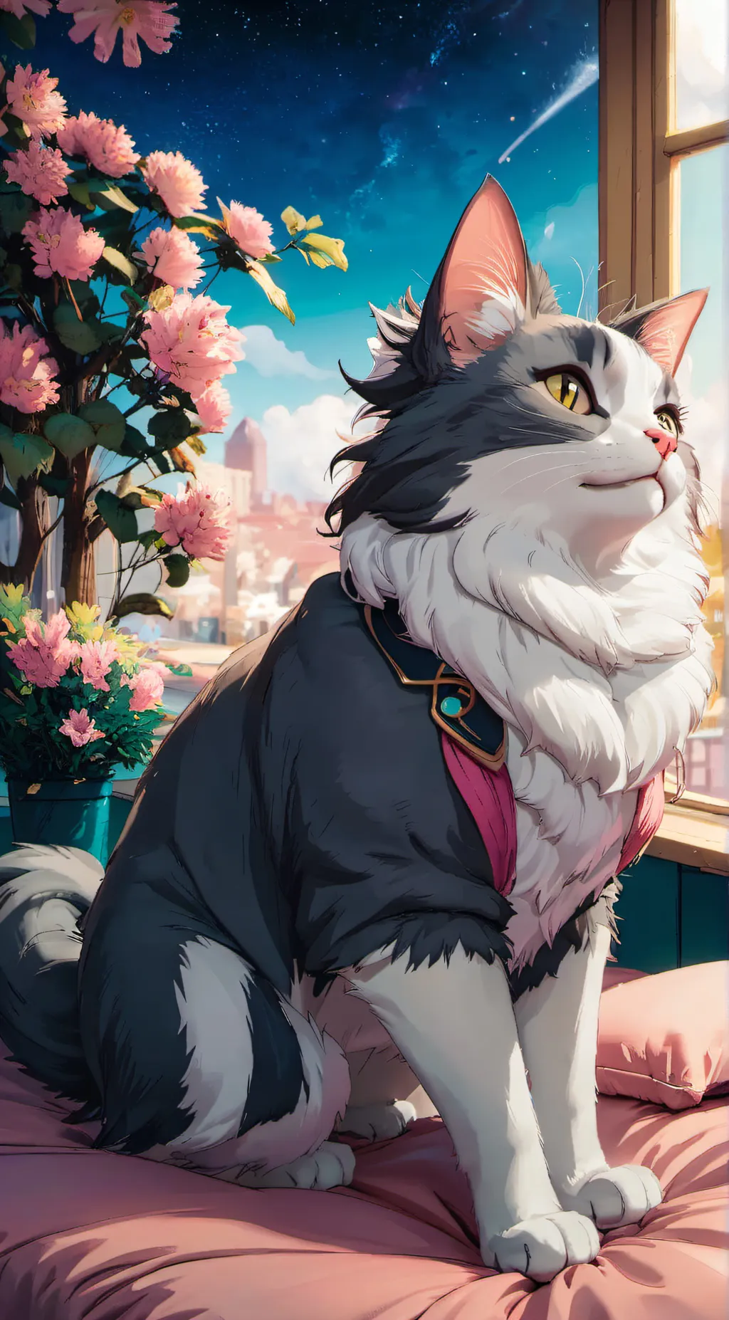 ai character: Xion background