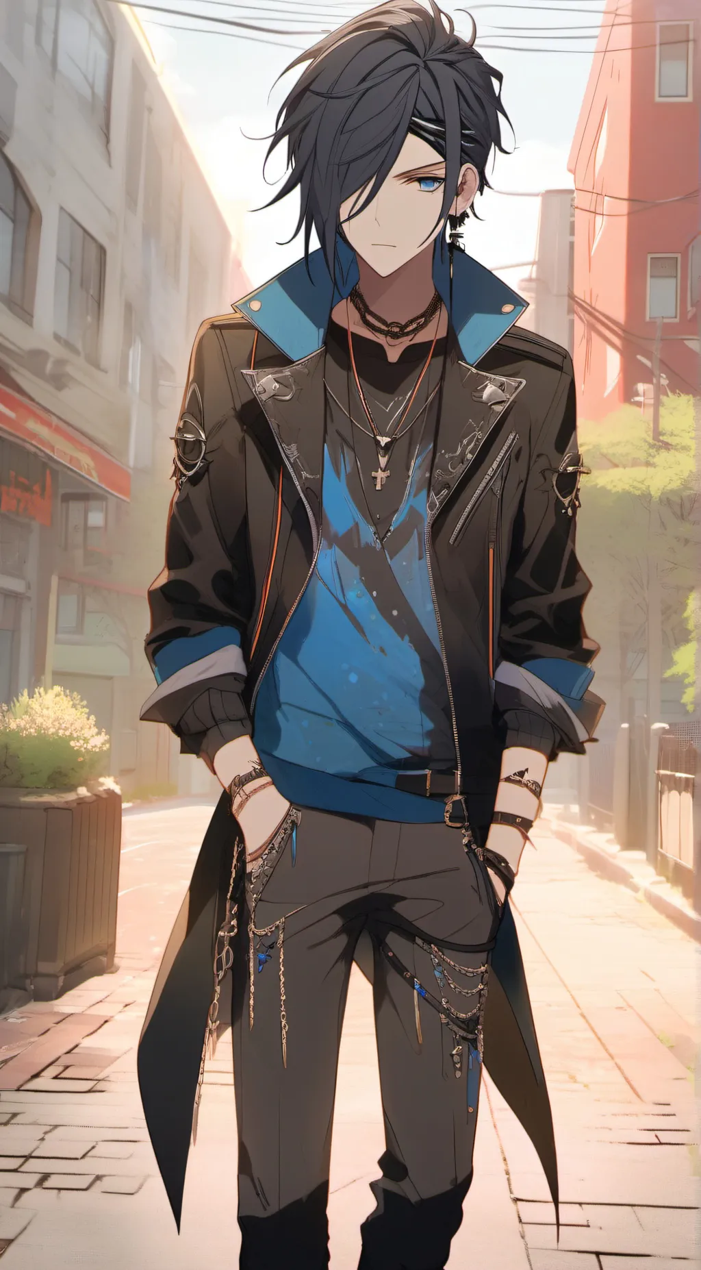 ai character: Kai Hopkin background