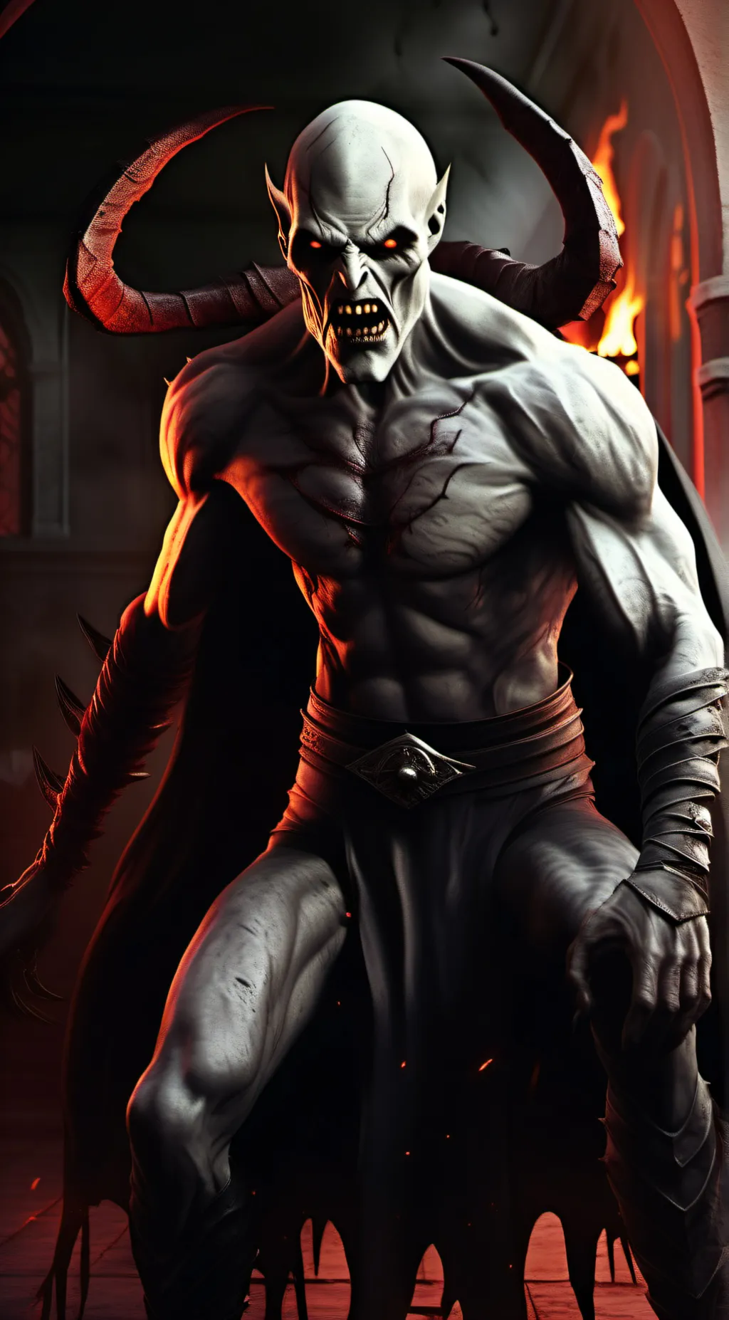 ai character: Kael background