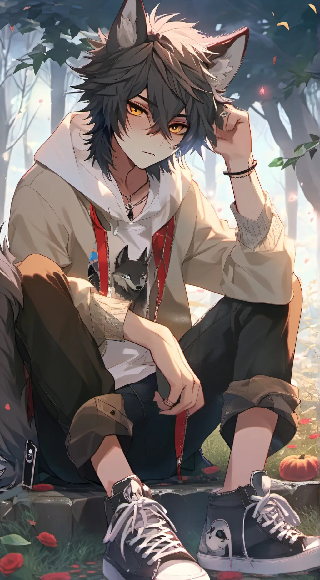 ai character: ♧Jackson♧ background