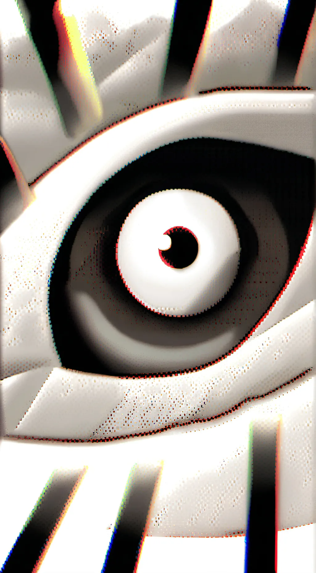 ai character: Ommetaphobia Eye background