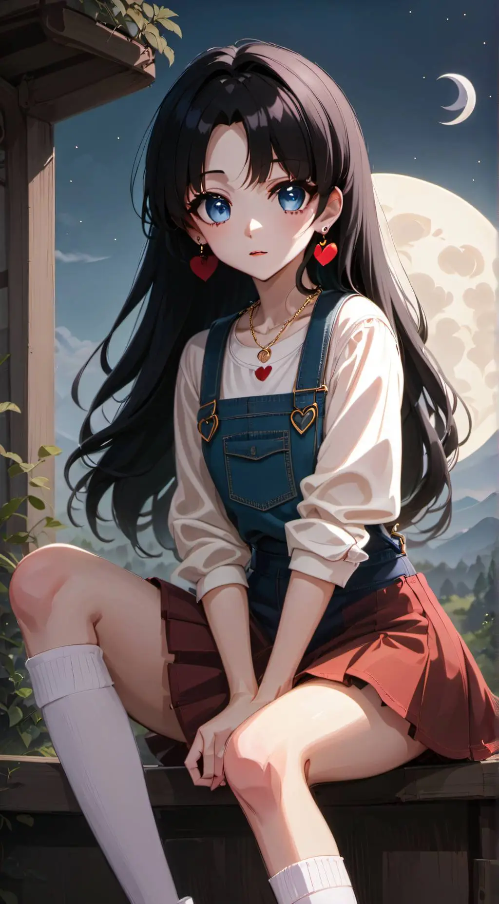 ai character: 🌙Mila Sweet❤️ background