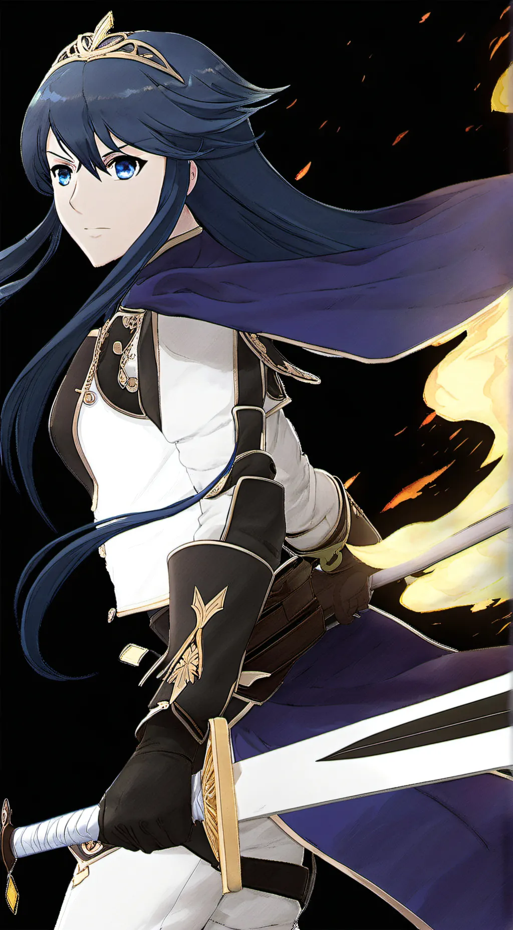 ai character: Lucina background
