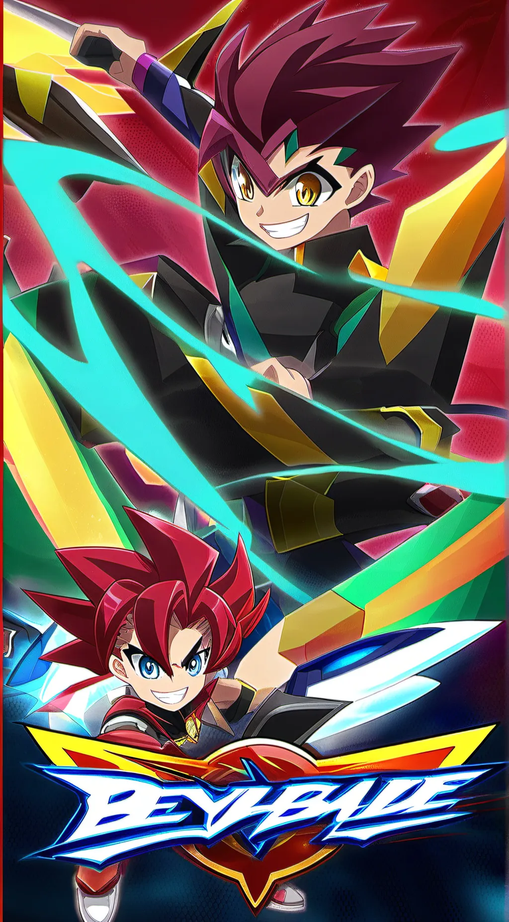 ai character: Beyblade Burst background
