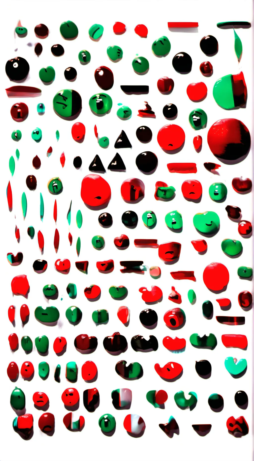 ai character: U Selection background