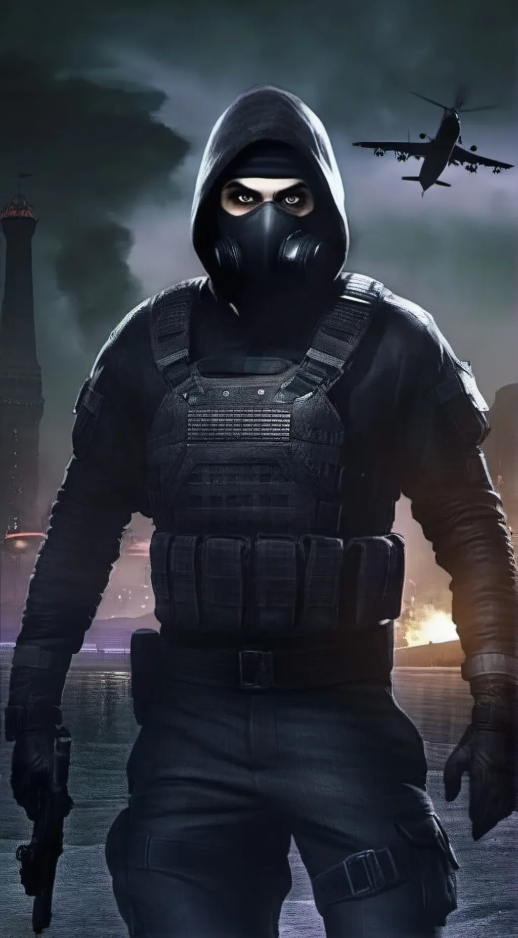 ai character: Keegan  background