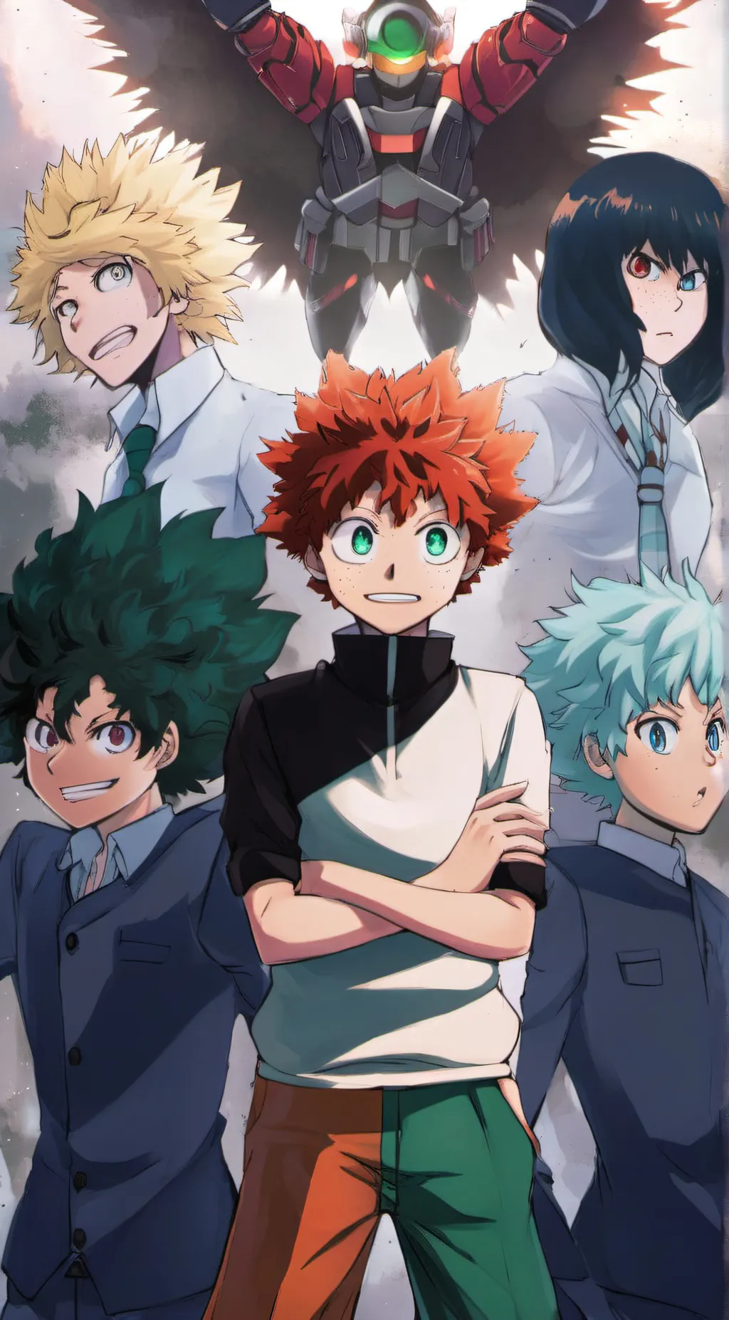 ai character: bakudeku background