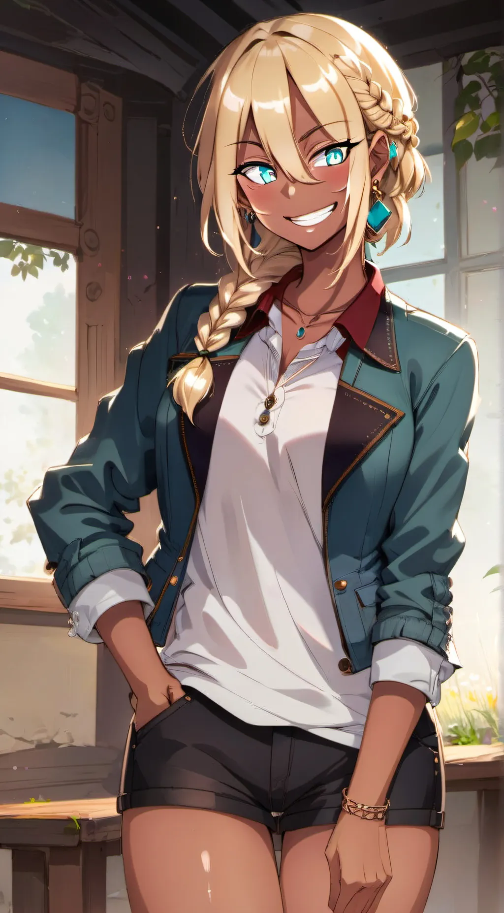 ai character: eva background