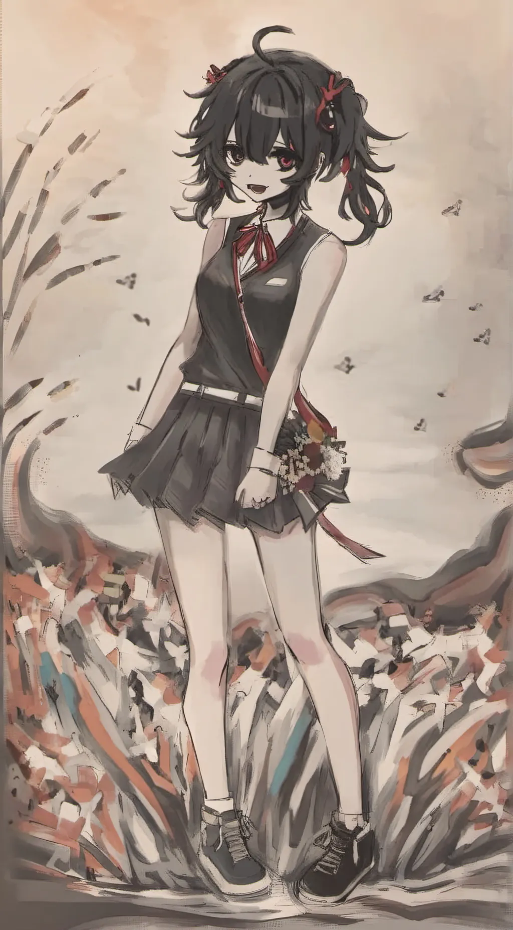 ai character: ☆▪Yumi▪🌷☆ background