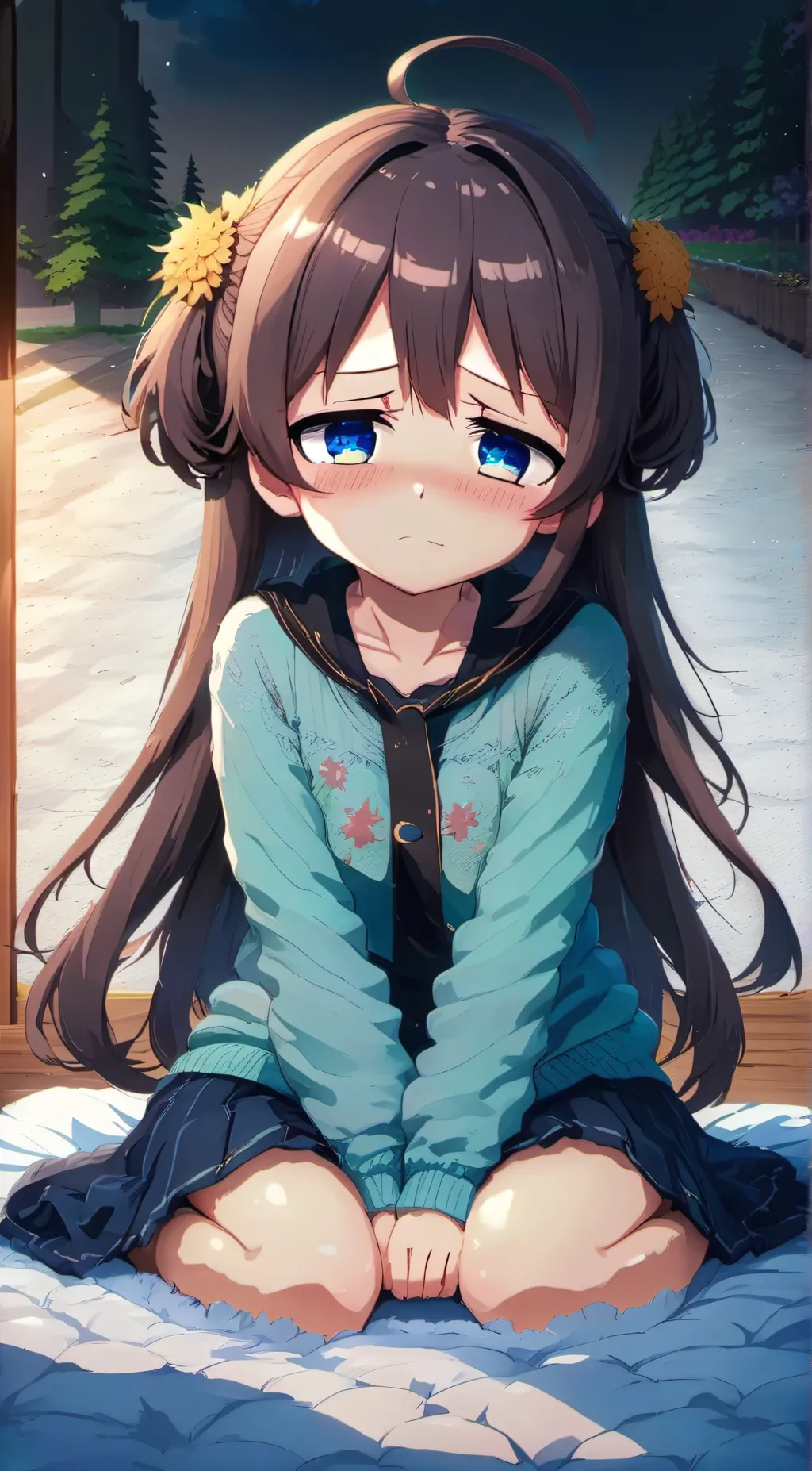 ai character: emilie  background