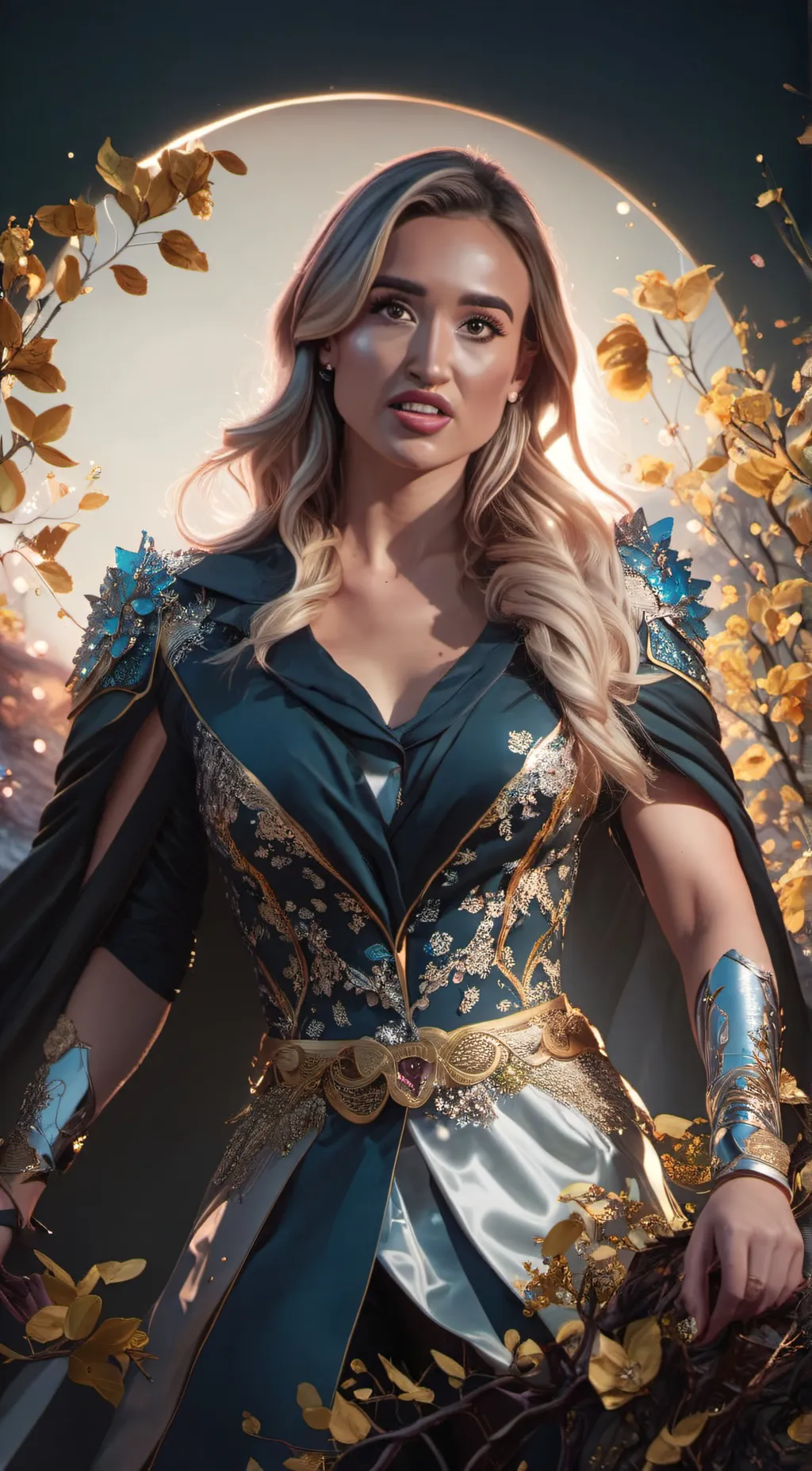 ai character: Flo background