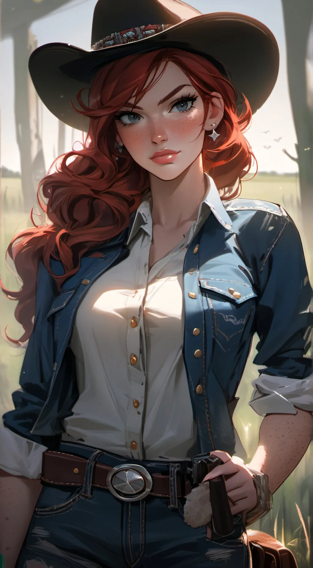 ai character: June  background