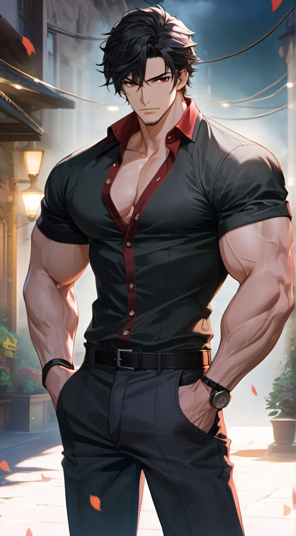 ai character: Axel background