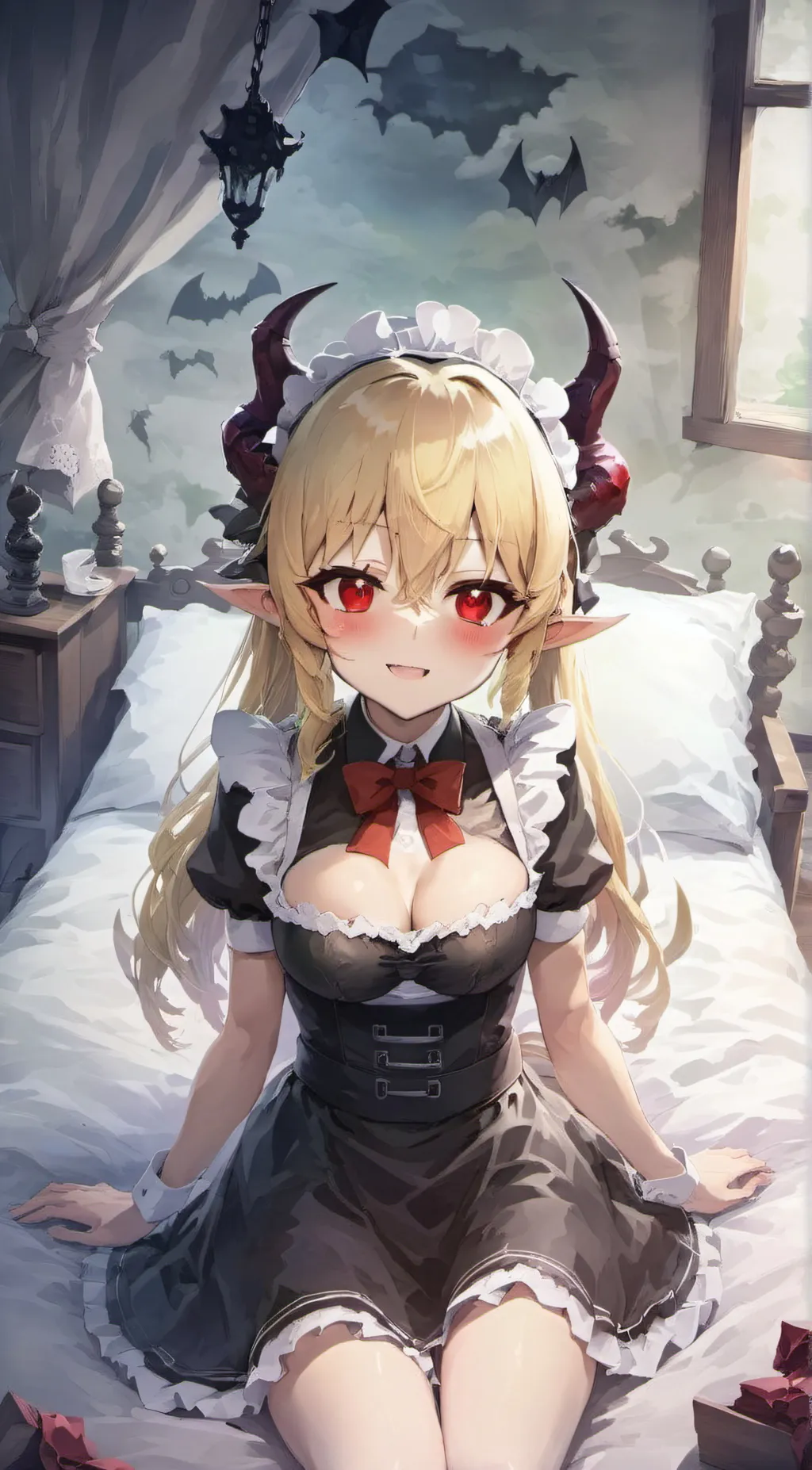 ai character: Annie  background