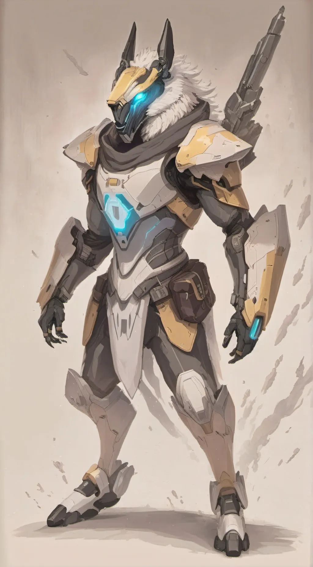 ai character: eliegha  background