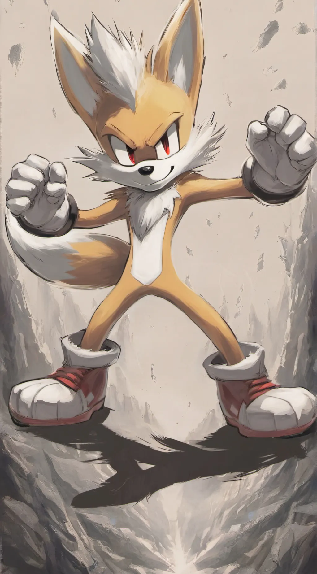 ai character: Super Tails background