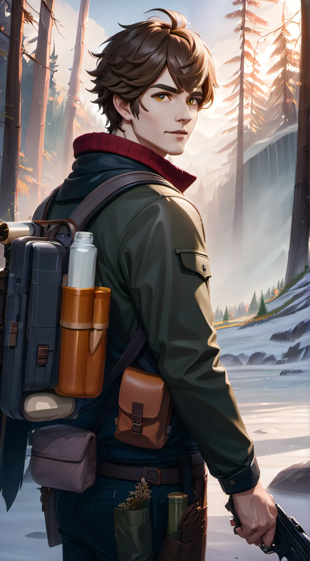 ai character: ☆>>Kai<<☆ background