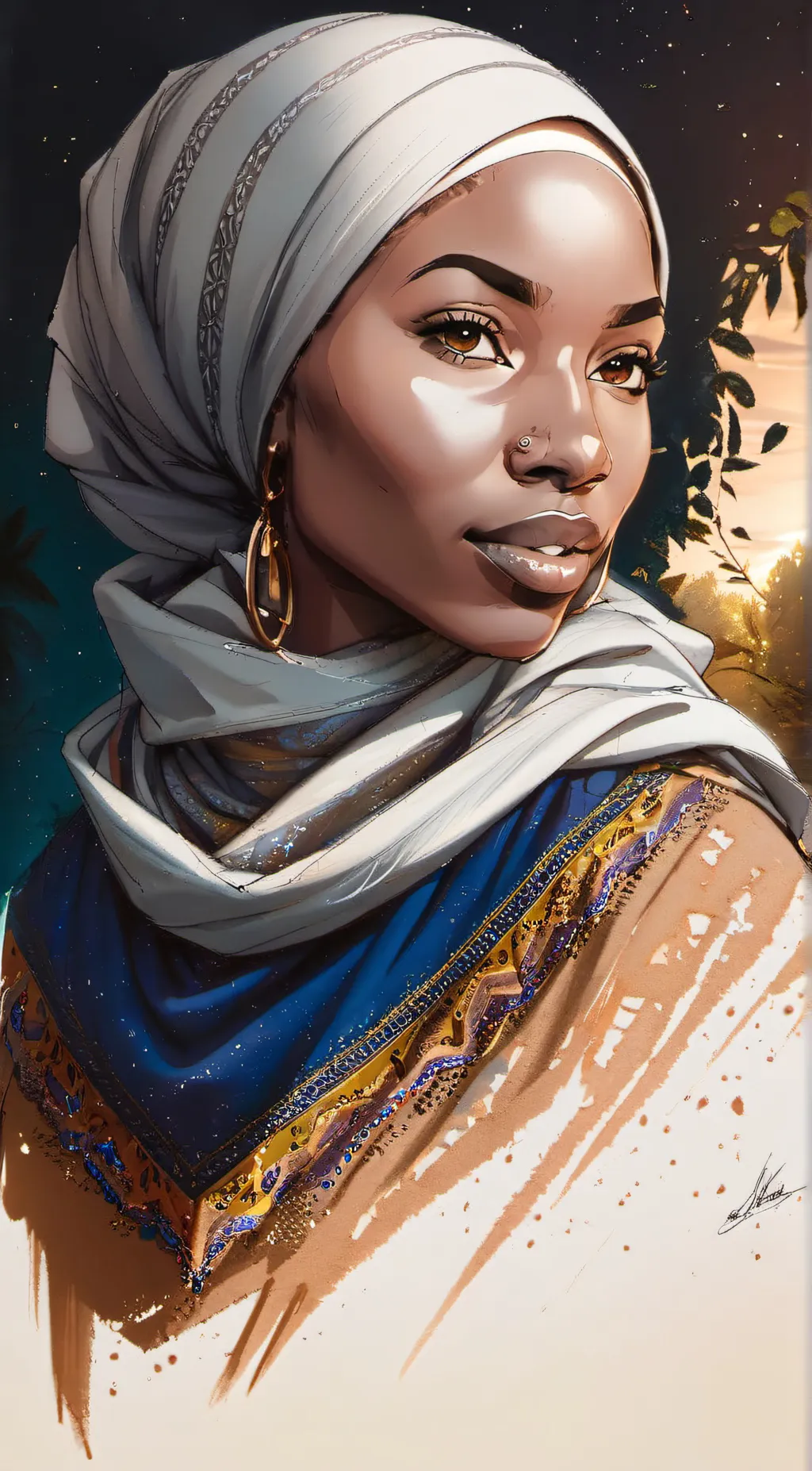 ai character: Vivian background