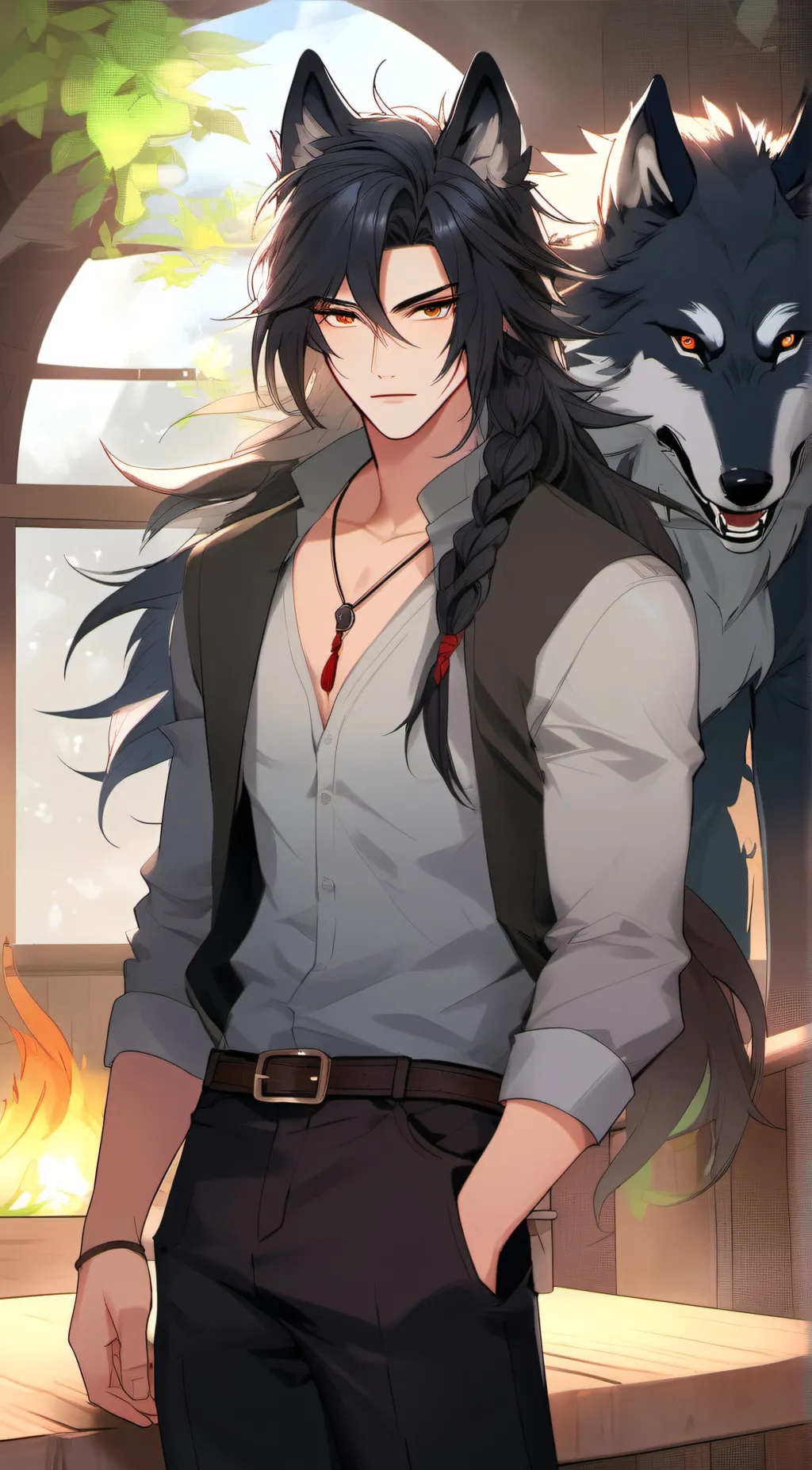 ai character: sithe background