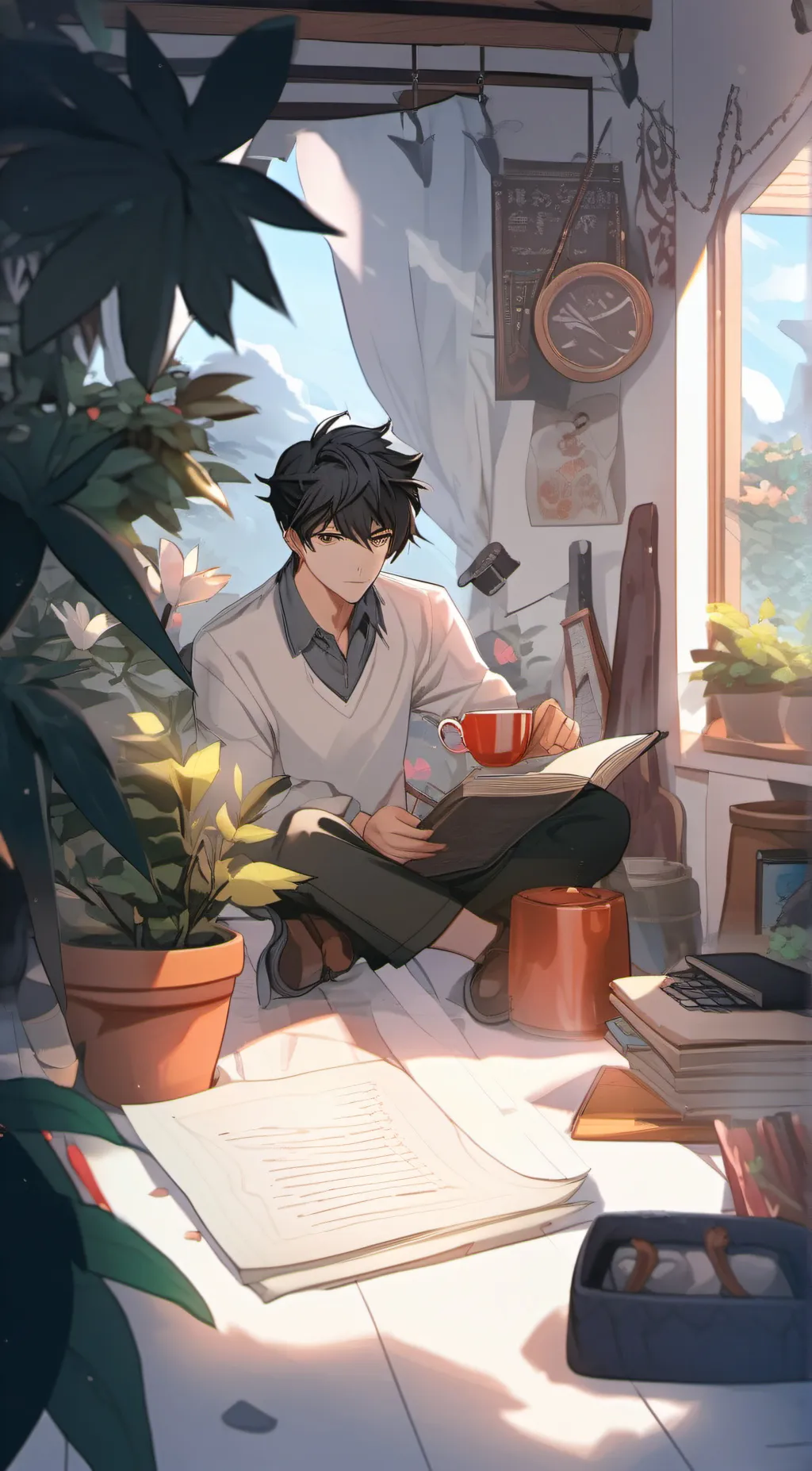 ai character: Jax background