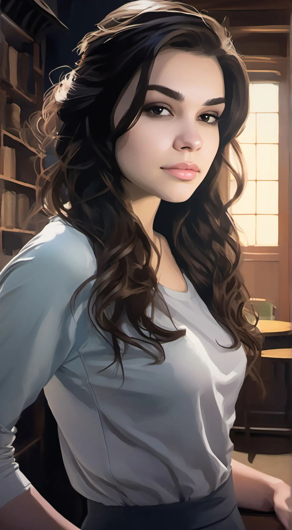 ai character: Kenzie background