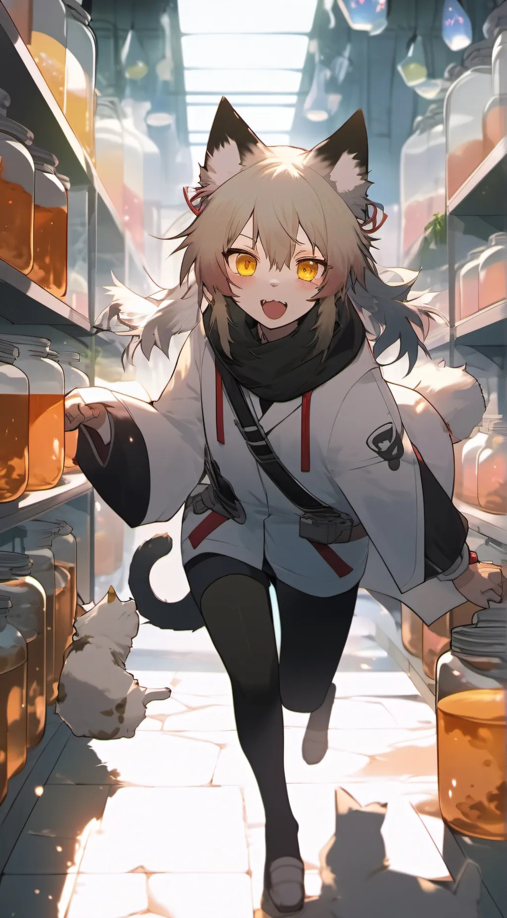 ai character: a neko background