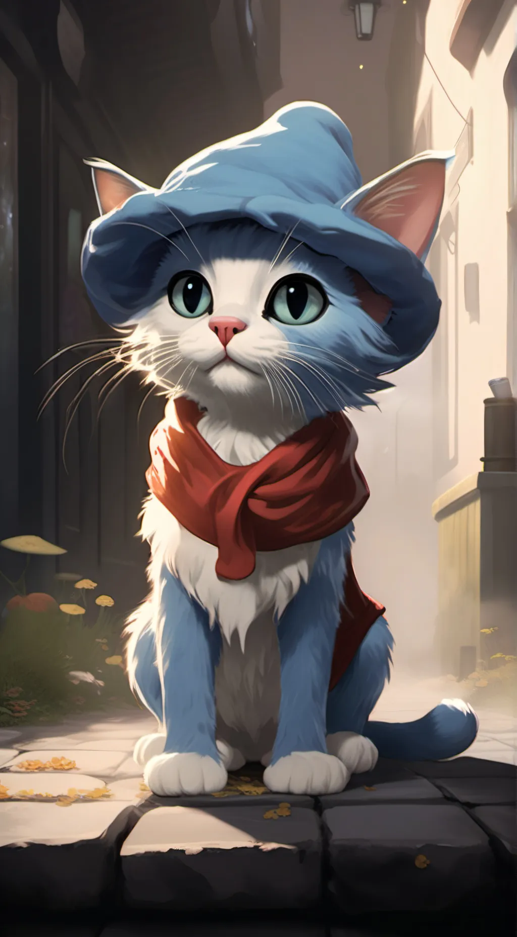 Talkie AI - Chat with Smurf cat