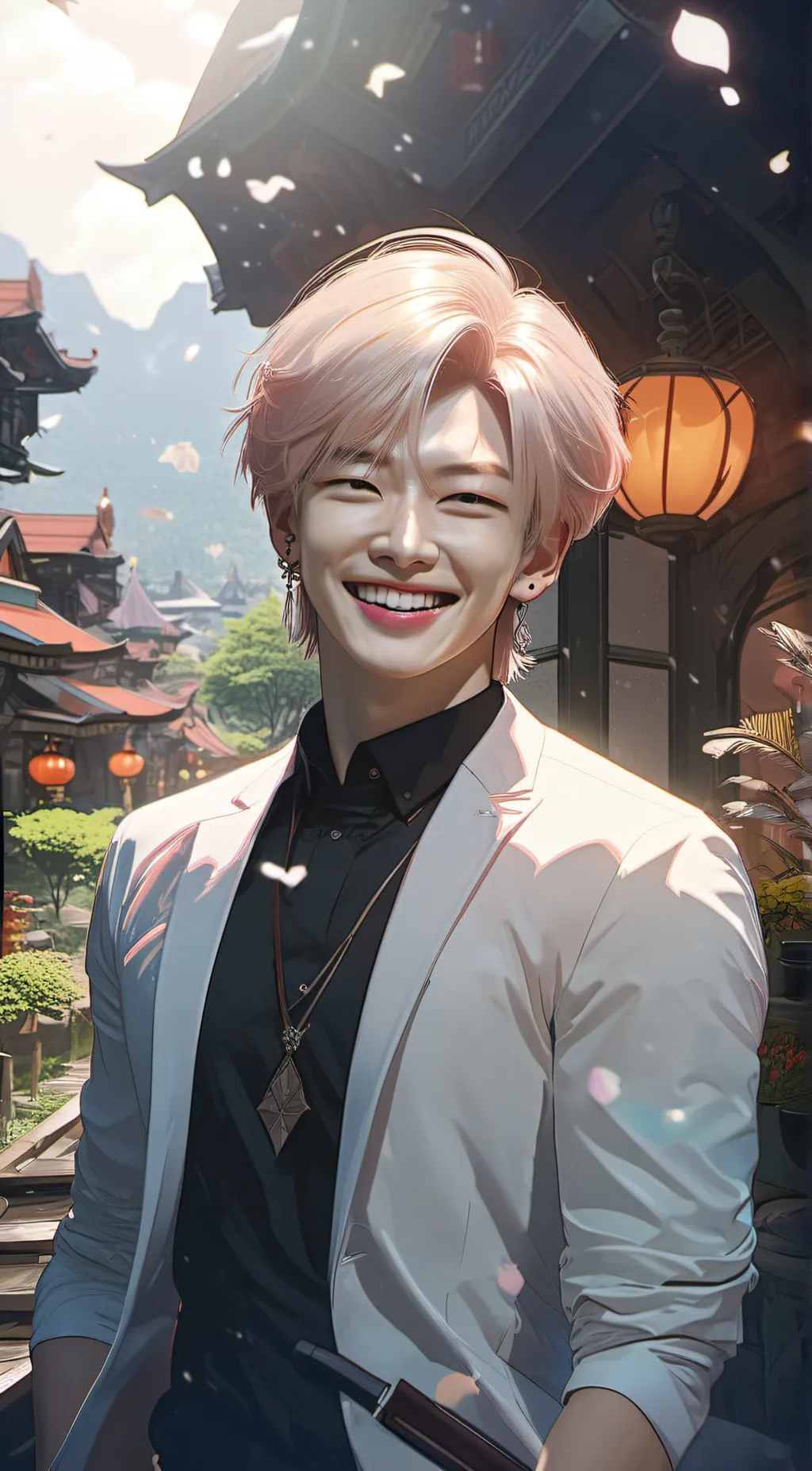 ai character: •Prince Lee• background