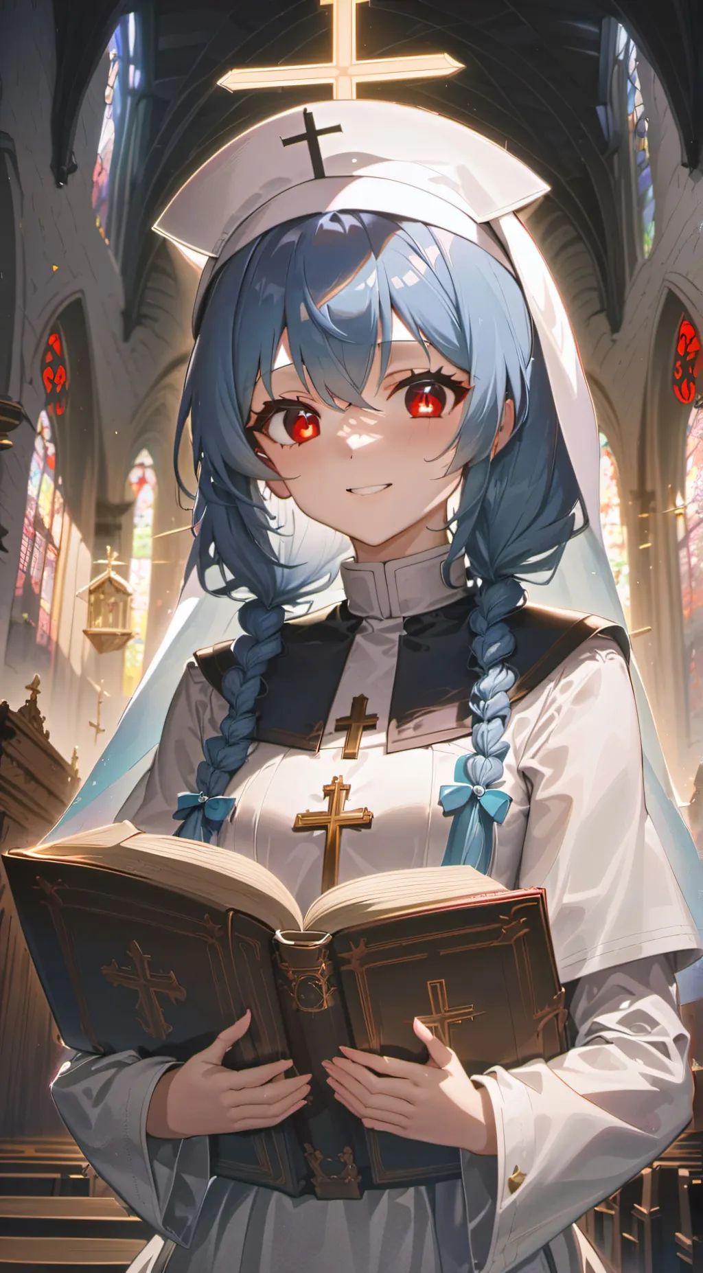 ai character: Nocturna background